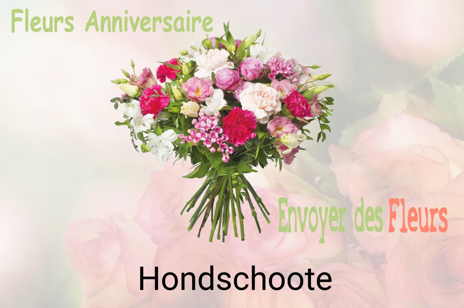 Bouquet de fleurs d’anniversaire livré à Hondschoote